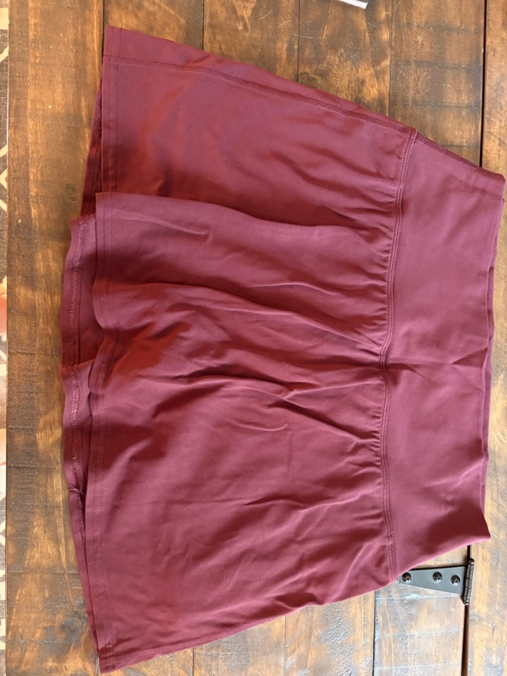 Lululemon Athletic Skort in Rich Burgundy